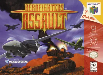 AeroFighters Assault (USA) box cover front